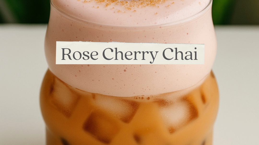 Skip the Coffee Chain: This Iced Cherry Chai Latte is Better Than Starbucks—and Better for You