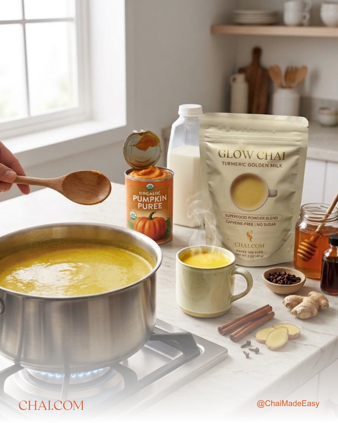 Glow Pumpkin Spiced Chai