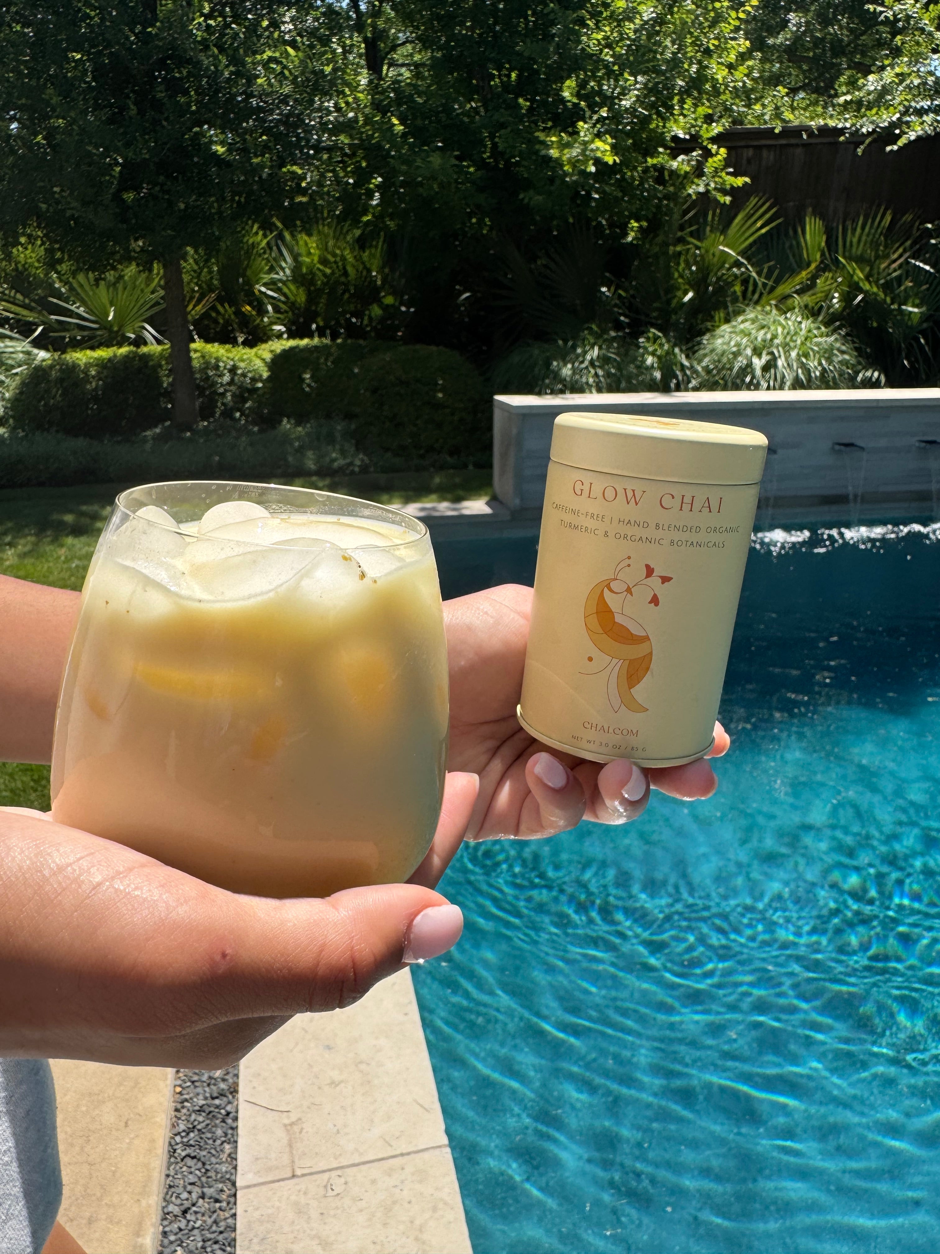 Iced Glow Chai: Sip Your Way to a Summer Glow with Anti-Inflammatory Spices