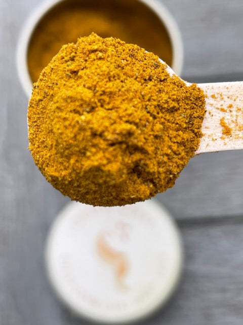 Meet our Turmeric Based, Non-Caffeinated, Herbal Chai!