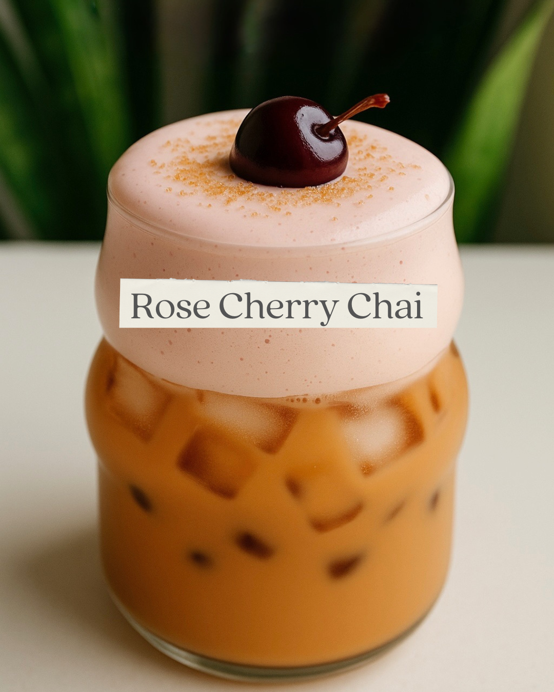 Skip the Coffee Chain: This Iced Cherry Chai Latte is Better Than Starbucks—and Better for You